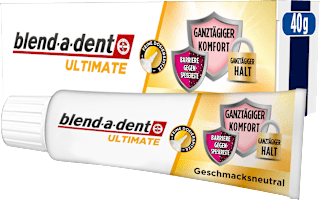 Haftcreme Ultimate geschmacksneutral blend-a-dent