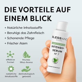 Zahnfleischpflege Intensivserum Nr 7 BLESSAND