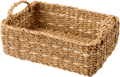 Korb aus Seegras, rechteckig, natur/offwhite (29x20x14 cm) BOLTZE