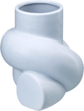 Vase "Knoten", hellblau (17x14x14 cm) BOLTZE
