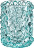 Windlicht "Bubble", helltürkis (11,5 cm) BOLTZE