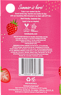 Lip Balm Strawberry LSF 50+ Bondi Sands