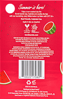 Lip Balm Watermelon LSF 50+ Bondi Sands