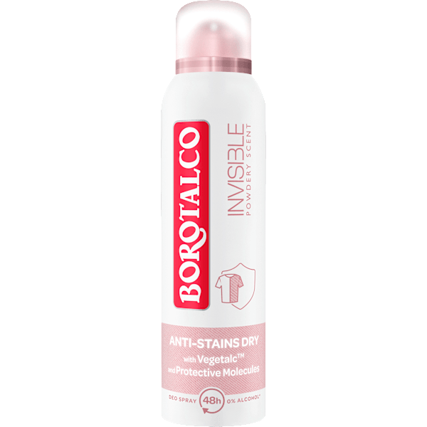 Antitranspirant Deospray Invisible Powdery Scent Borotalco