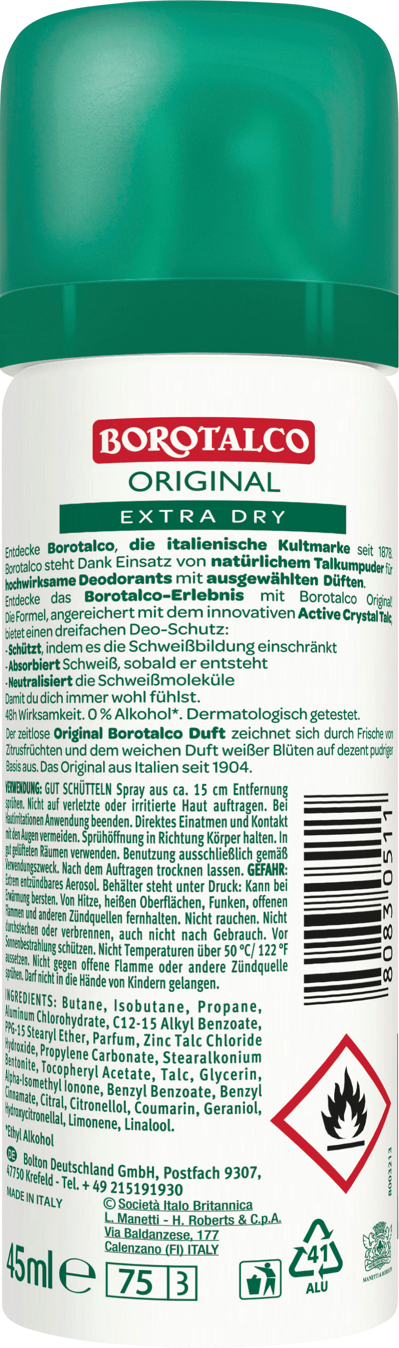 Borotalco None Media 2