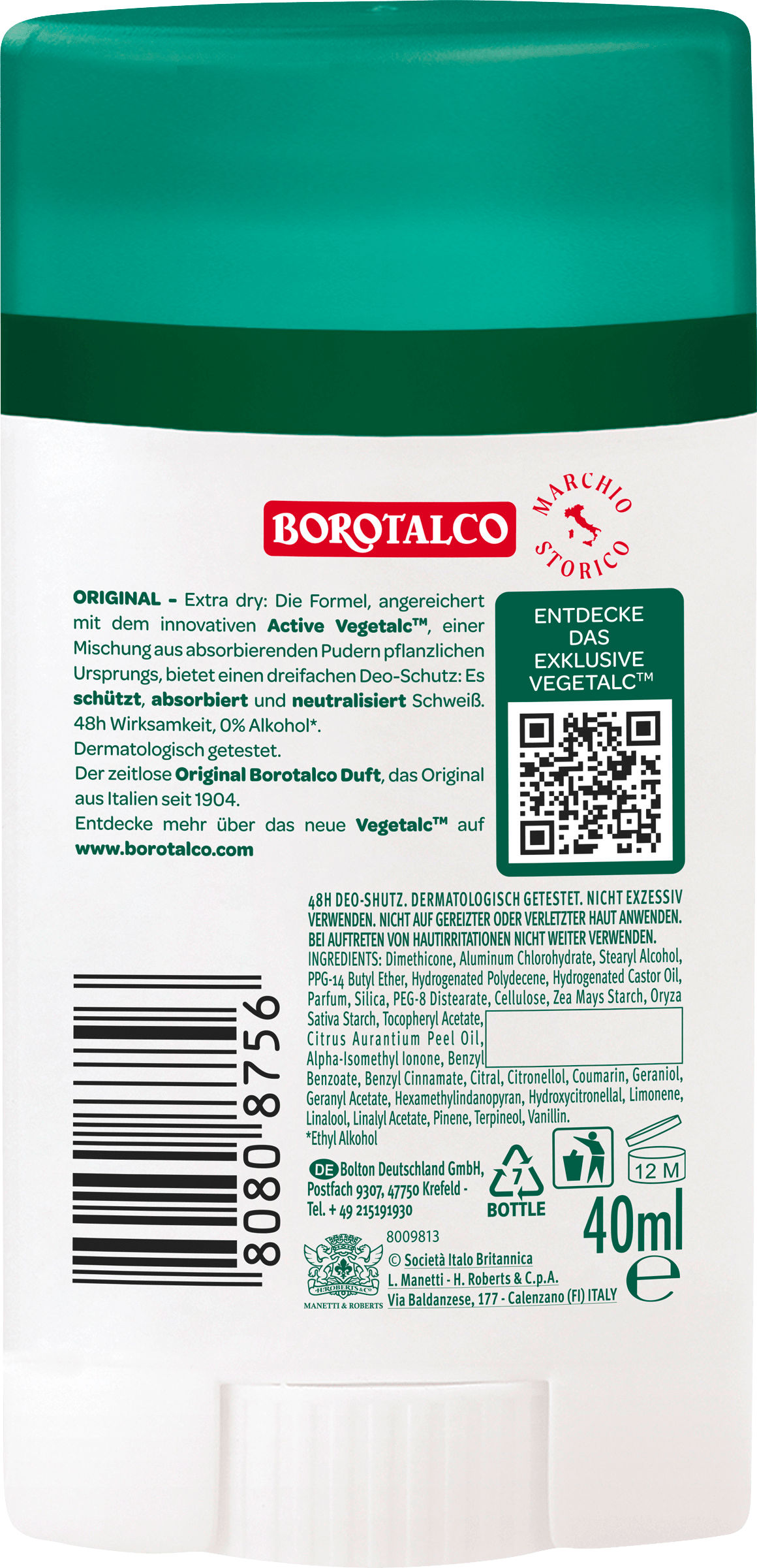 Borotalco None Media 2