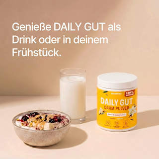 Daily Gut Darm Pulver Vanille BRAINEFFECT