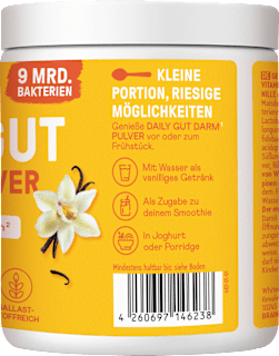 Daily Gut Darm Pulver Vanille BRAINEFFECT