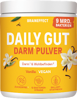 Daily Gut Darm Pulver Vanille BRAINEFFECT