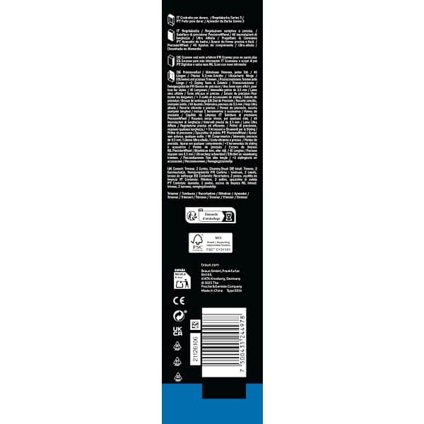 Elektrischer Barttrimmer, Series 3 Beard Trimmer BT3520 Braun