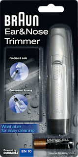 Nasen- & Ohrhaartrimmer EN 10 Braun