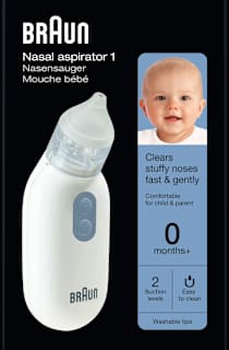 Nasensauger elektrisch  Braun