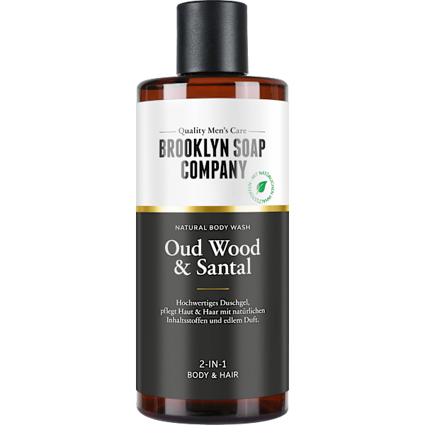 Duschgel Oud Wood & Santal Brooklyn Soap Company