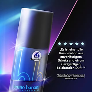 Deospray Frozen Leaves & Amber bb Energy bruno banani