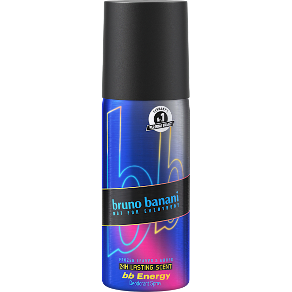 Deospray Frozen Leaves & Amber bb Energy bruno banani