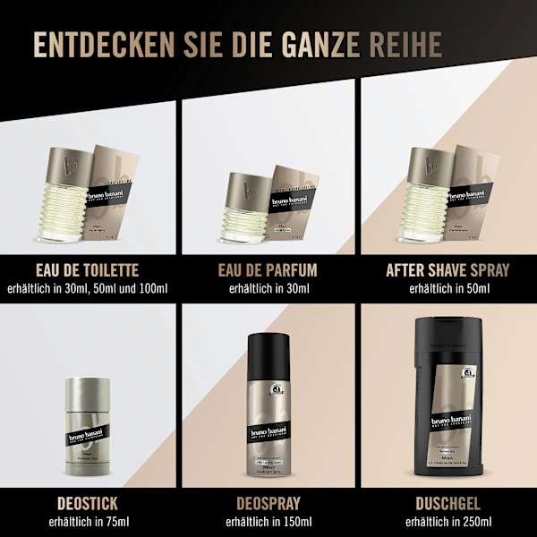 Deospray Man, Reisegröße bruno banani