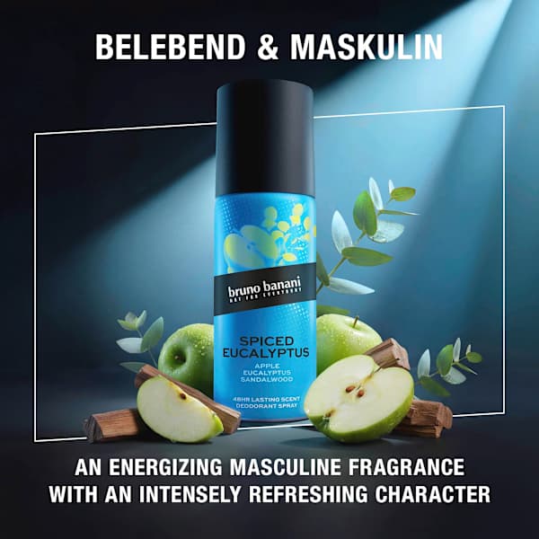 Deospray Spiced Eucalyptus bruno banani