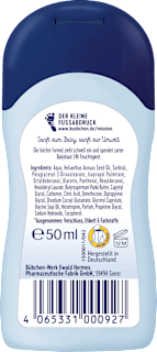 Baby Milk, Reisegröße Bübchen