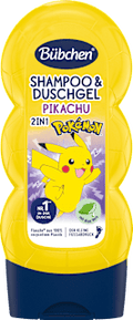 Kinder Shampoo & Duschgel 2in1 Pokémon Pikachu  Bübchen