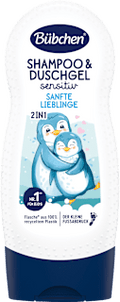 Kinder Shampoo & Duschgel 2in1 Sanfte Lieblinge sensitiv Bübchen