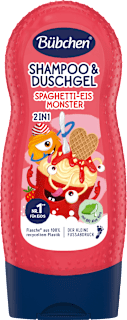Kinder Shampoo & Duschgel 2in1 Spaghetti-Eis Monster Bübchen