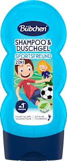Kinder Shampoo & Duschgel 2in1 Sportsfreund Bübchen