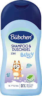Kinder Shampoo & Duschgel Bluey, Reisegröße Bübchen