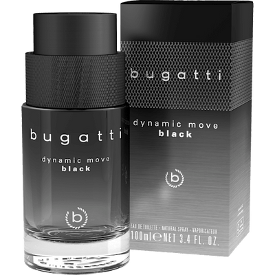 bugatti Dynamic Move Black Eau de Toilette, 100 ml