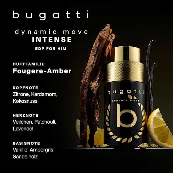dynamic move Intense Eau de Parfum bugatti