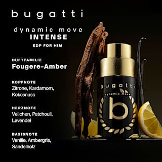dynamic move Intense Eau de Parfum bugatti