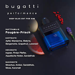 Performance Deep Blue Eau de Toilette bugatti
