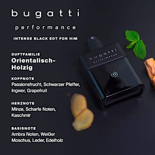 Performance Intense Black Eau de Toilette bugatti