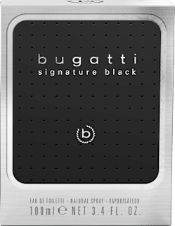 Signature black Eau de Toilette bugatti