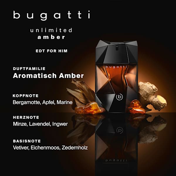 unlimited amber Eau de Toilette bugatti