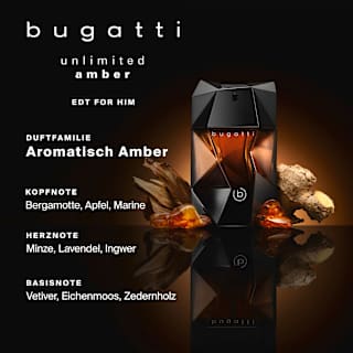 unlimited amber Eau de Toilette bugatti