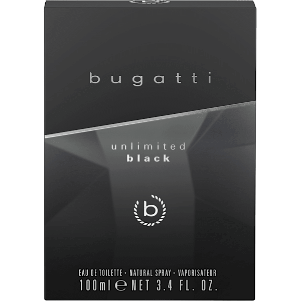 unlimited black Eau de Toilette bugatti