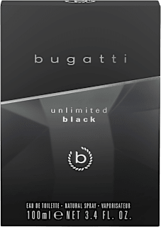 unlimited black Eau de Toilette bugatti