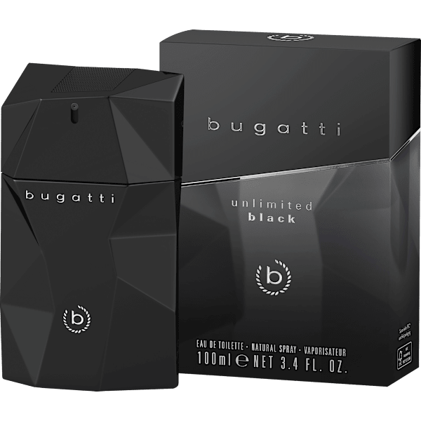 unlimited black Eau de Toilette bugatti
