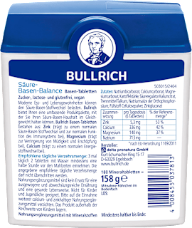 Säure-Basen-Balance Basentabletten 180 St. BULLRICH