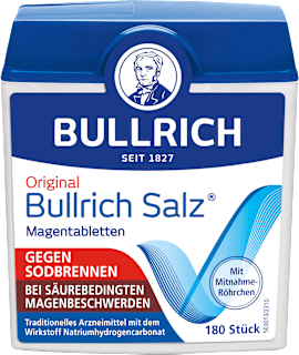 Salz Magentabletten gegen Sodbrennen BULLRICH