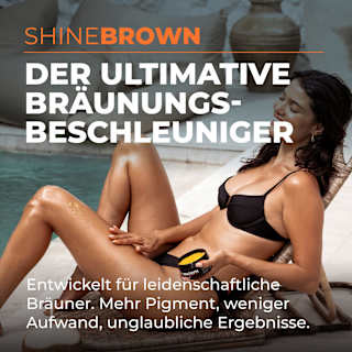 Bräunungsbeschleuniger Creme shine brown, Original Byrokko