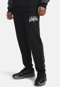Under Armour RIVAL FLEECE COLORBLOCK - Tracksuit bottoms - black