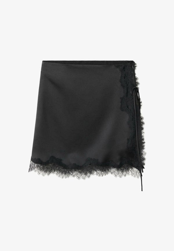 Mango ADULT - A-line skirt - black