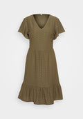 ONLSANDRA V NECK DRESS Media 1