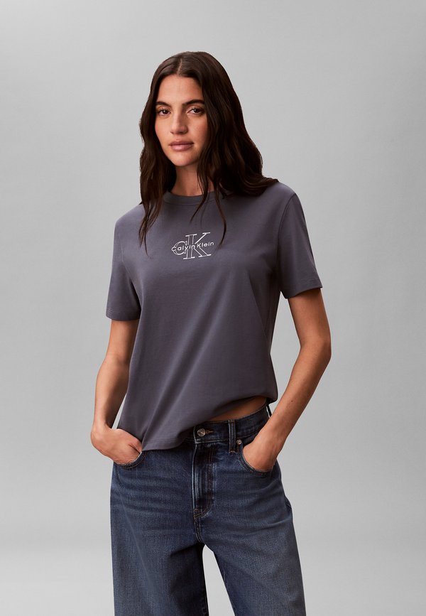 Calvin Klein Jeans SS CLASSIC FOIL MONOLOGO TEE
