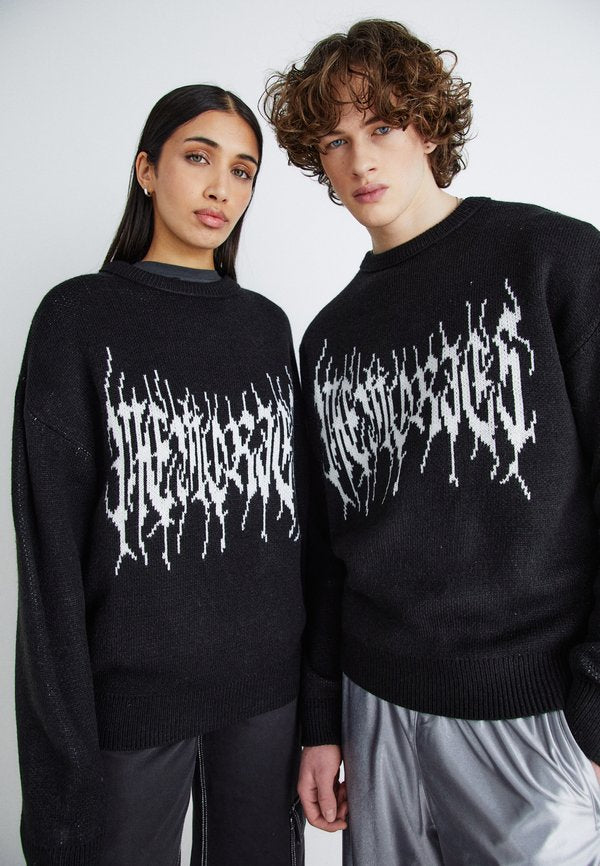 Jack & Jones JORMEMORS CREW NECK UNISEX - Jumper - black