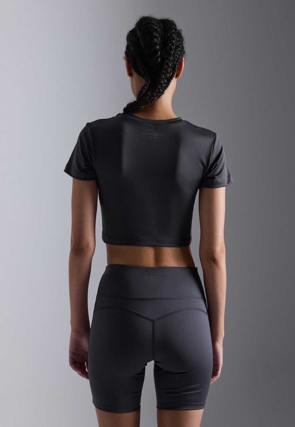 Even&Odd active ESSENTIAL CROPPED T-SHIRT