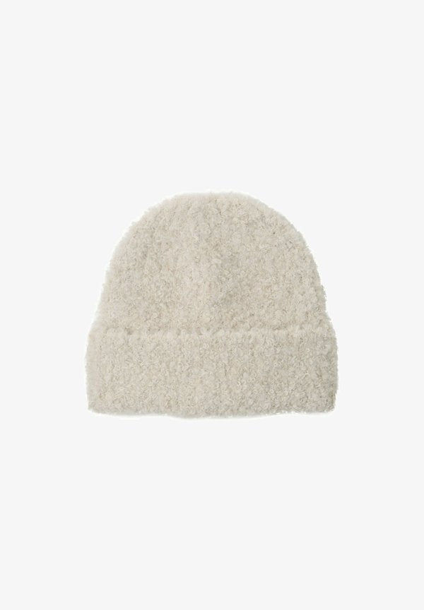 TOM TAILOR Beanie - sand stone beige melange