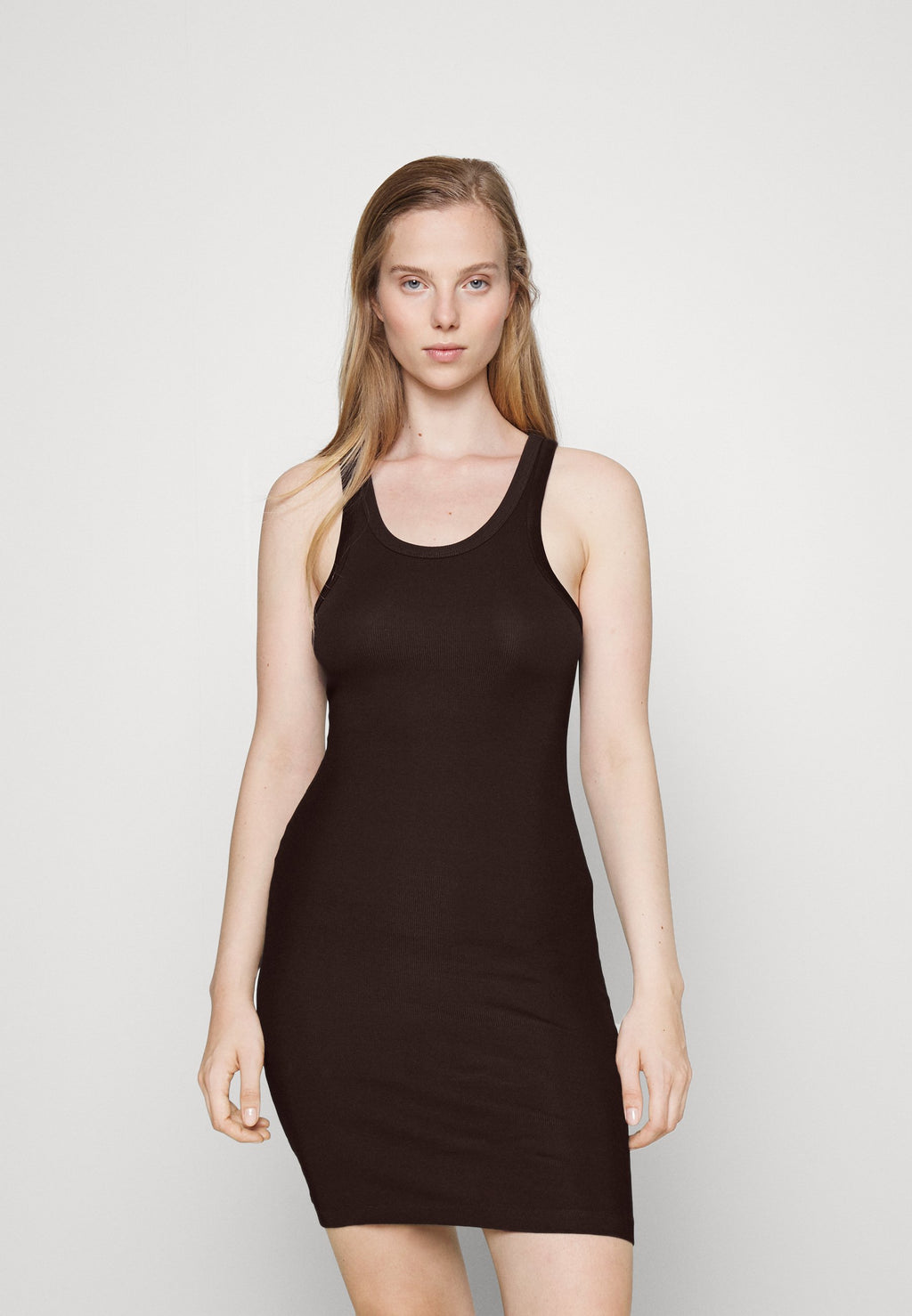 Weekday CLOSE SHORT DYED DRESS