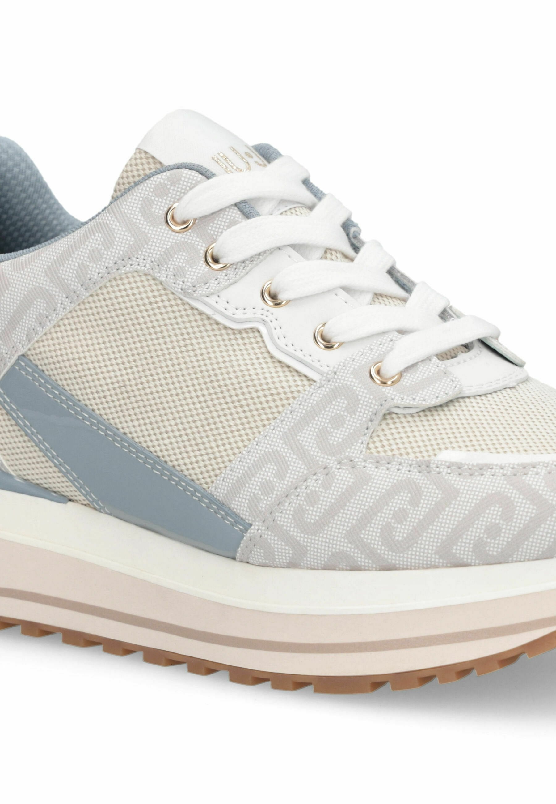LIU JO SNEAKERS WITH MONOGRAM PRINT
